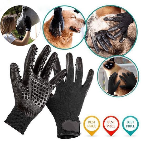 Hirundo® Grooming Gloves for Horses and Pets