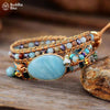Load image into Gallery viewer, Buddhablez™ Wave of Calm Amazonite Bracelet