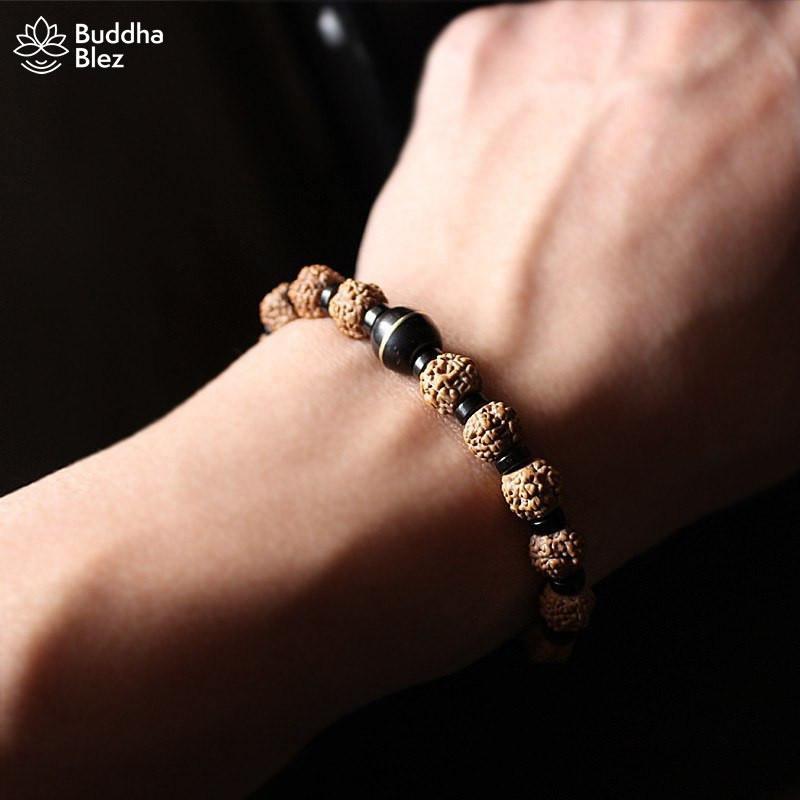 Buddhablez™ Himalayan Rudraksha Bracelet