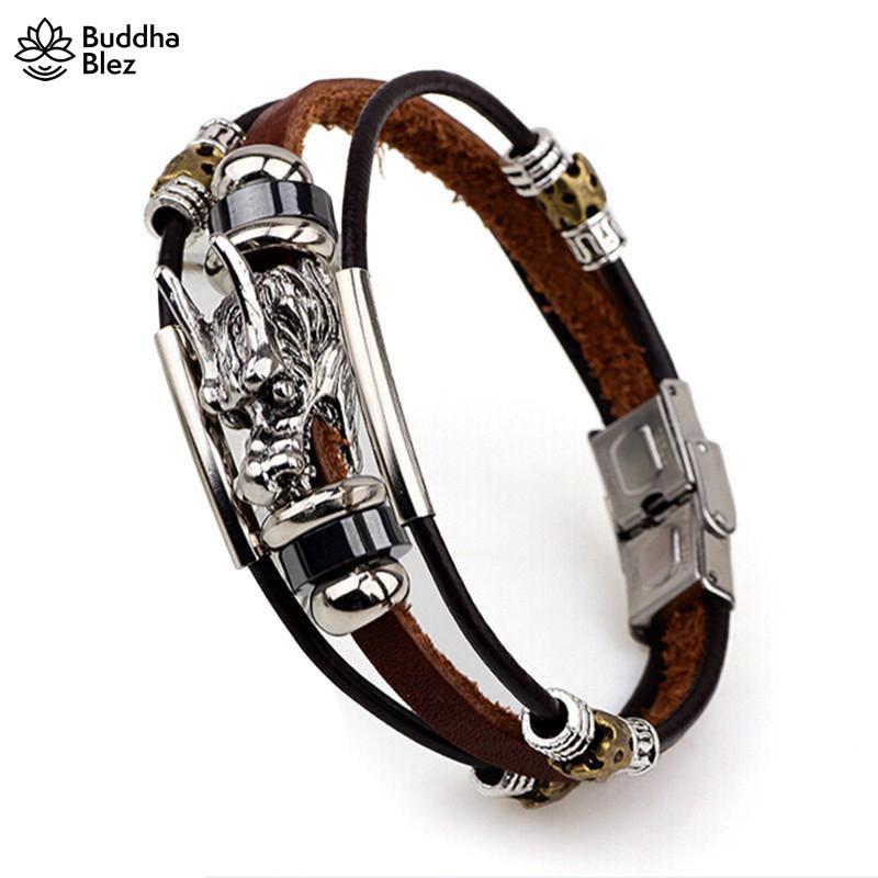 Buddhablez™ Tibetan Dragon Bracelet