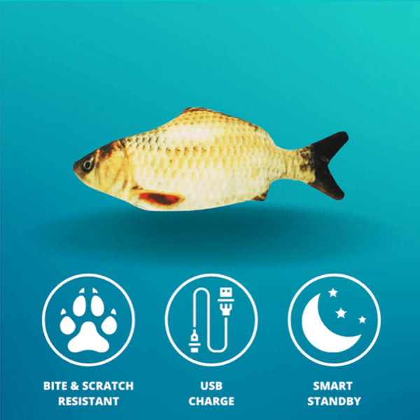 INTERACTIVE FISH TOY FOR YOUR PETS