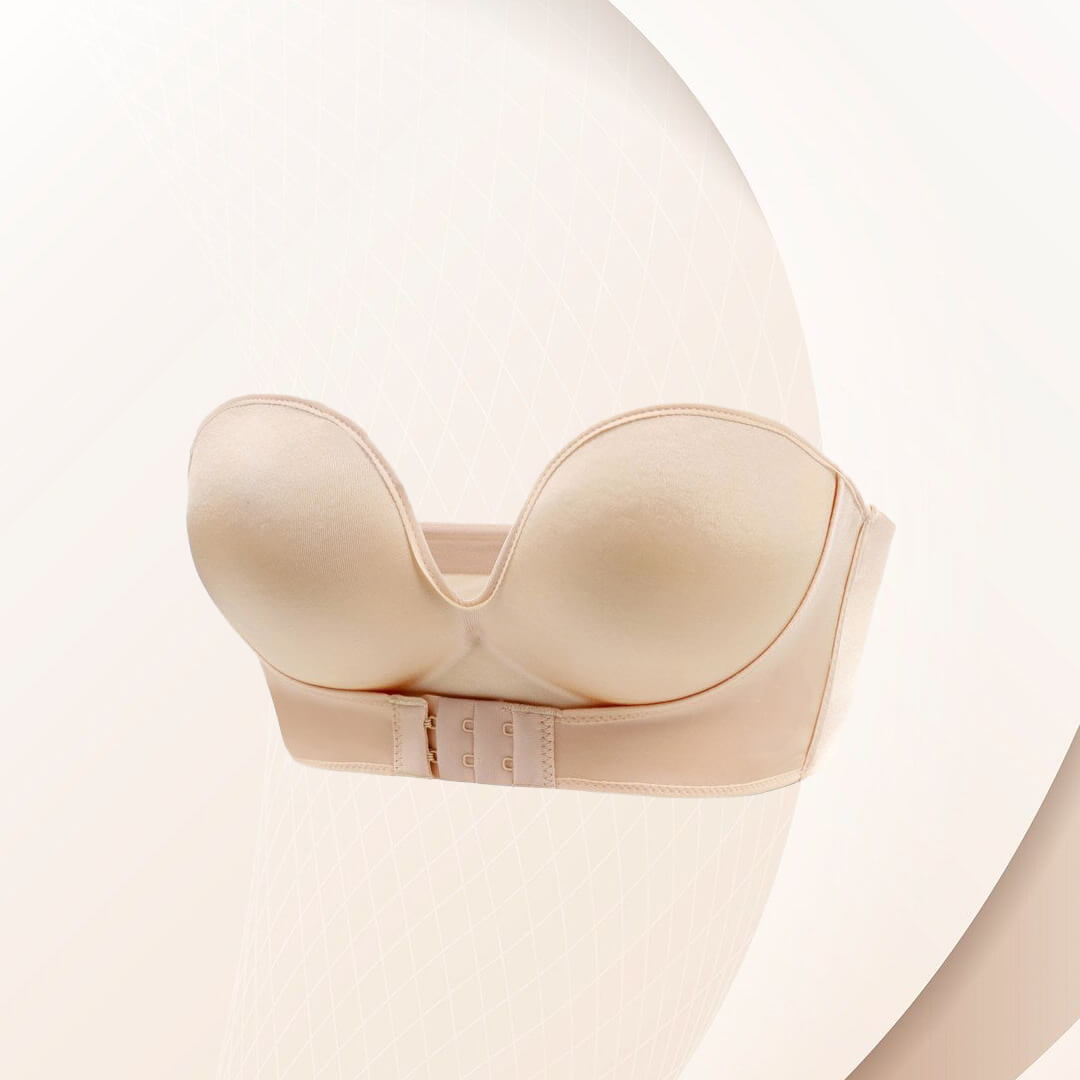 Strapless Front Buckle Lift Bra