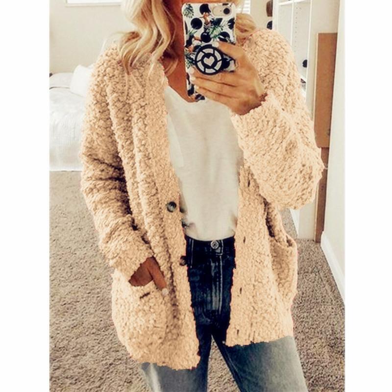 Women's Plush Warm Winter Casual Jacket