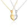 Load image into Gallery viewer, Two Souls One Heart Couple Necklace