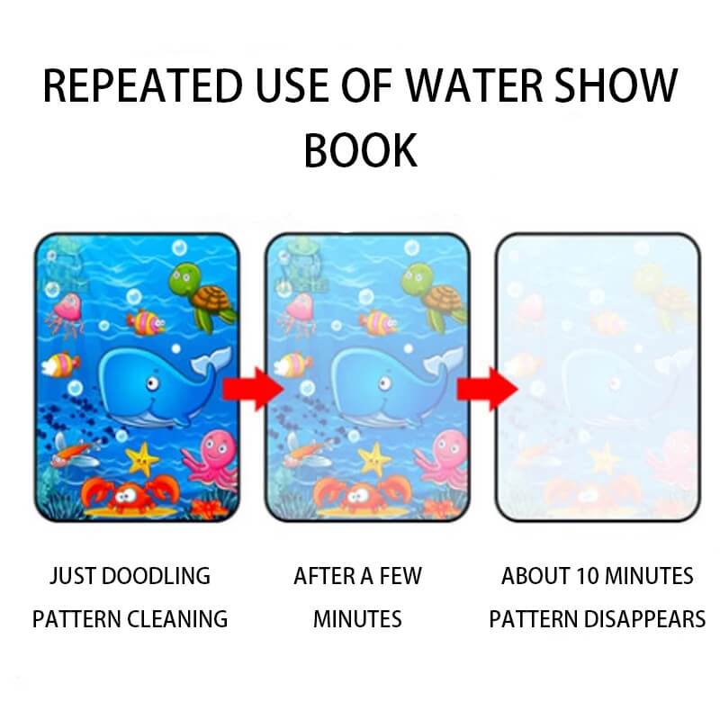 Magic Book For Drawing With Water