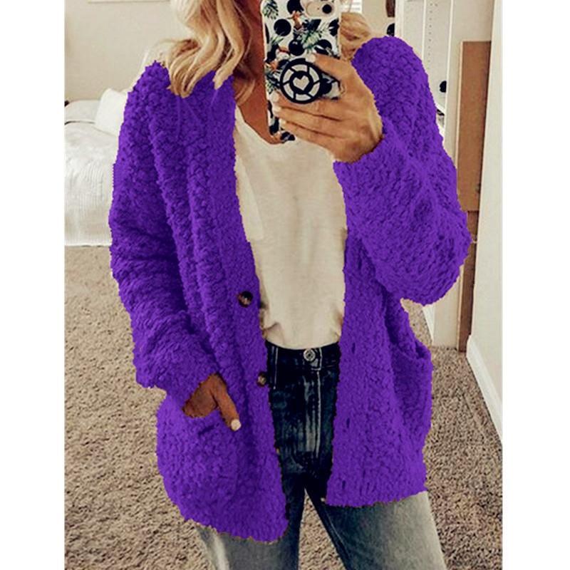 Women's Plush Warm Winter Casual Jacket
