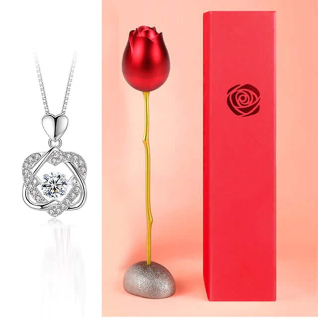 Romance Rose Gift Necklace - Valentine's Day Hot Sale