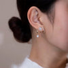 Load image into Gallery viewer, [Special Offer] Get Extra Tiffan™ Brilliant Diamond Earrings at 65% OFF