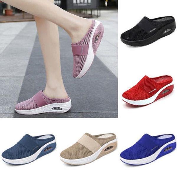 Air Cushion Slip-On Walking Shoes / Orthopedic Diabetic Walking Shoes