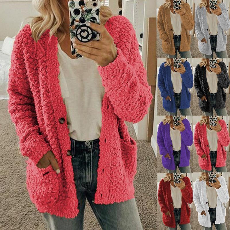 Women's Plush Warm Winter Casual Jacket