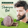 Load image into Gallery viewer, Black Hair Darkening Shampoo Bar