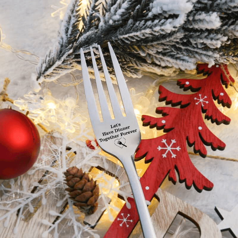 Engraved Fork & Gift Box Included