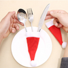 Load image into Gallery viewer, Santa Hat Cutlery Set Holder