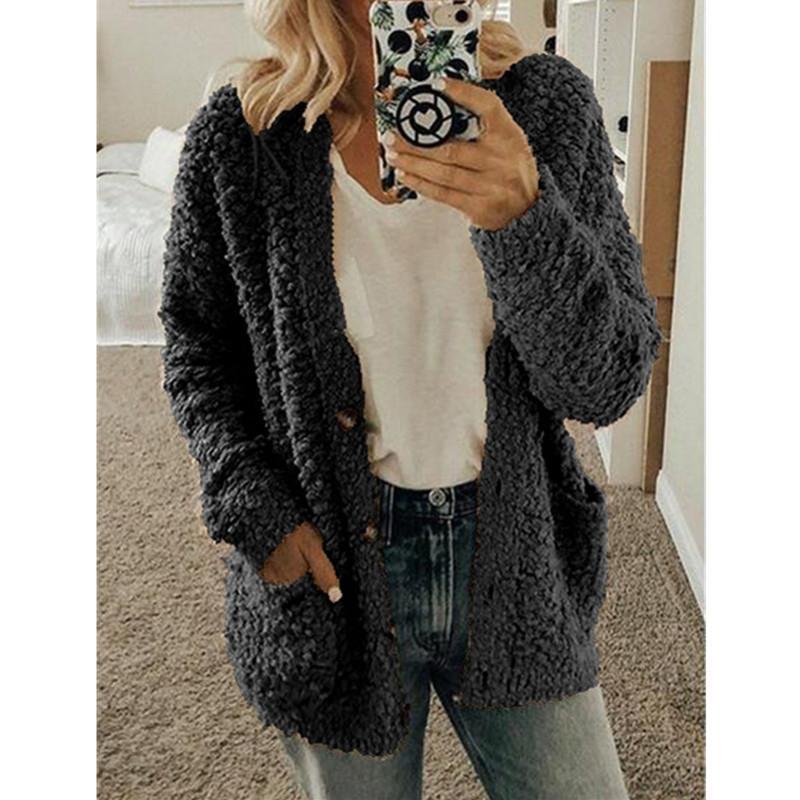 Women's Plush Warm Winter Casual Jacket