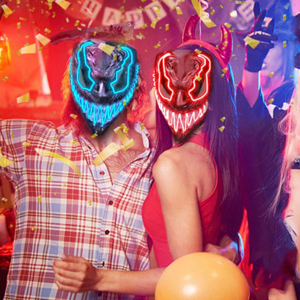 Halloween Neon Party Mask