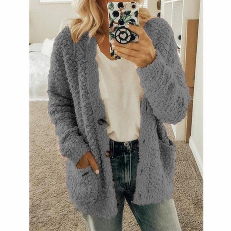 Women's Plush Warm Winter Casual Jacket