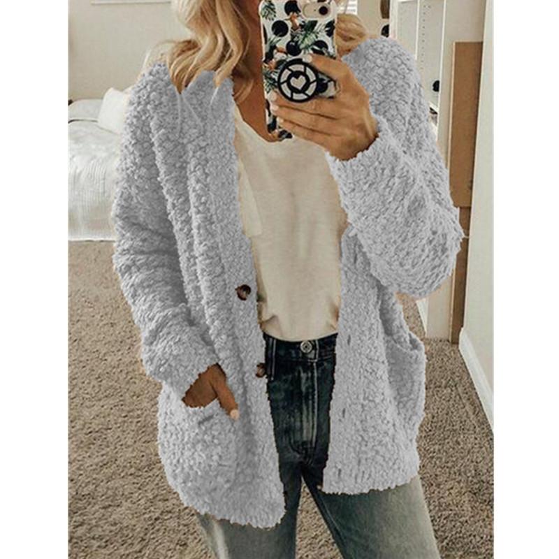 Women's Plush Warm Winter Casual Jacket
