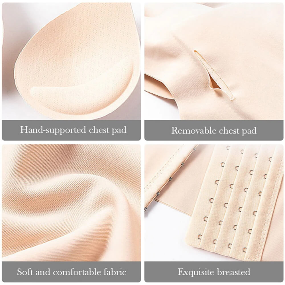 “💕Mother's Day Sale 🔥3-in-1 Waist Buttoned Bra Shapewear "