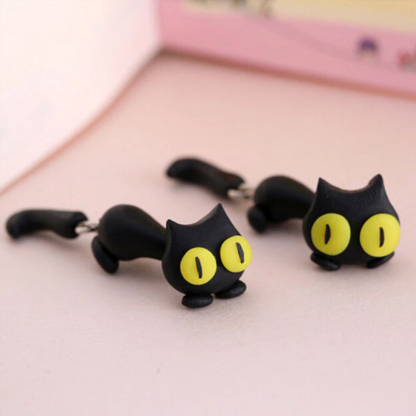 Cutie - Unique Cat Earrings