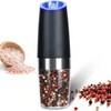 Load image into Gallery viewer, Automatic Electric Gravity Induction Salt and Pepper Grinder