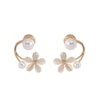 (🌸New Spring) Brilliant Elegant Flower Stud Earrings