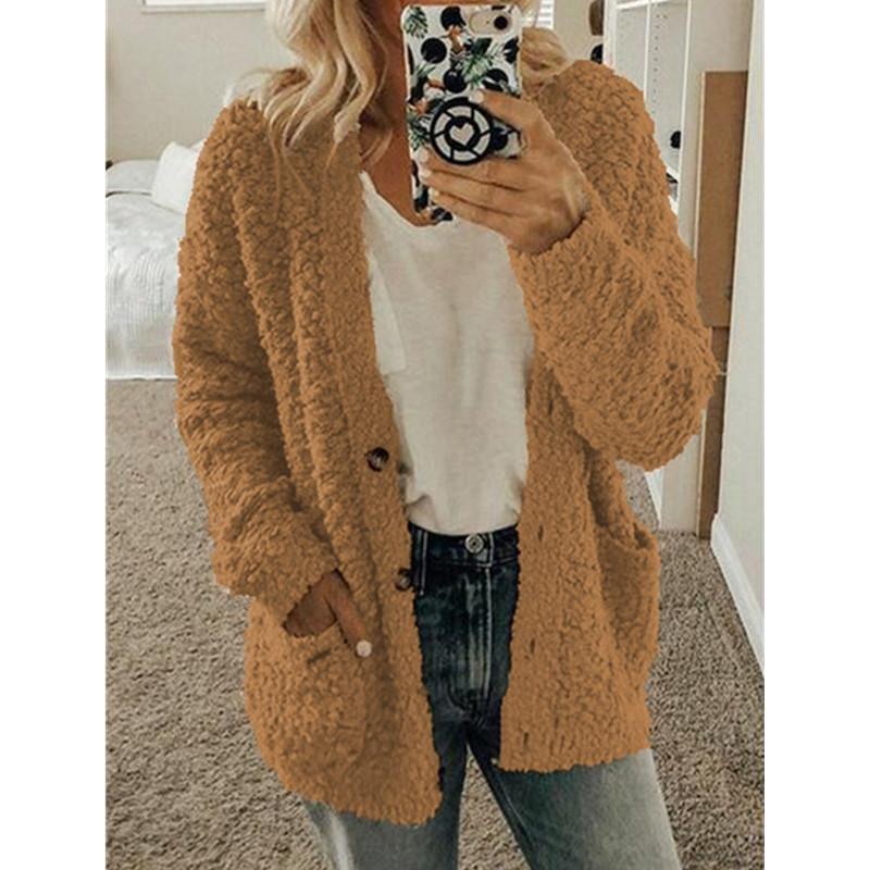 Women's Plush Warm Winter Casual Jacket