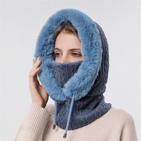 Warm Knitted Windbreaker Hat For Winter
