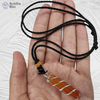 Buddhablez™ Spiral Carnelian Crystal Necklace