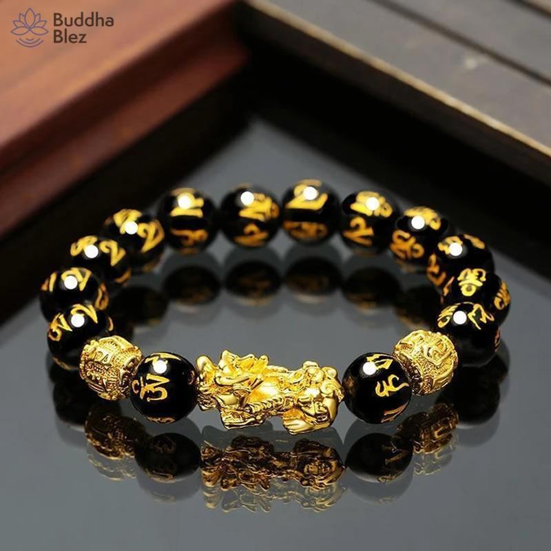 Buddhablez™ Feng Shui Lucky Bracelet in Black
