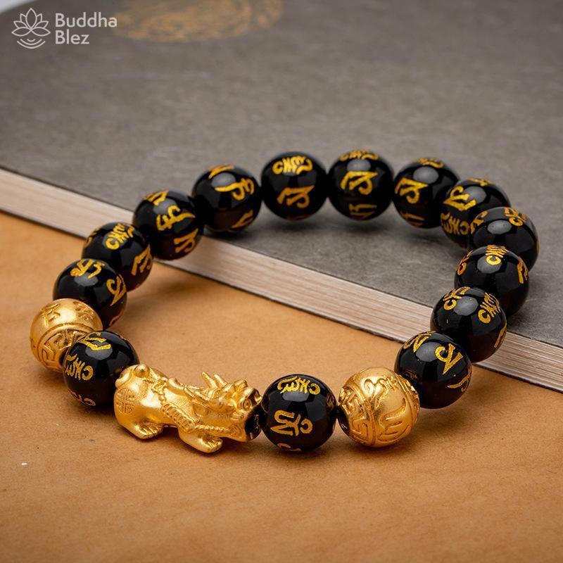 Buddhablez™ Feng Shui Lucky Bracelet in Black