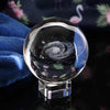 Load image into Gallery viewer, 3D Crystal Ball With Galaxy Design