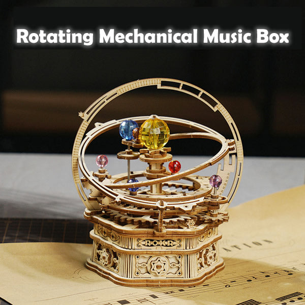 Rotating Mechanical Music Box