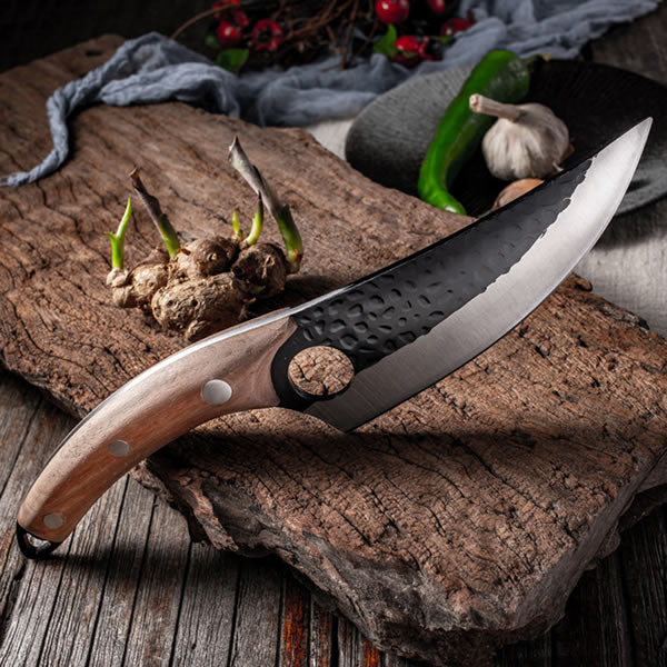 Hand Forged Butcher Knife