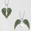 Load image into Gallery viewer, Guardian Angel Heart Necklace