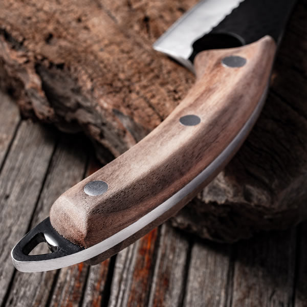 Hand Forged Butcher Knife