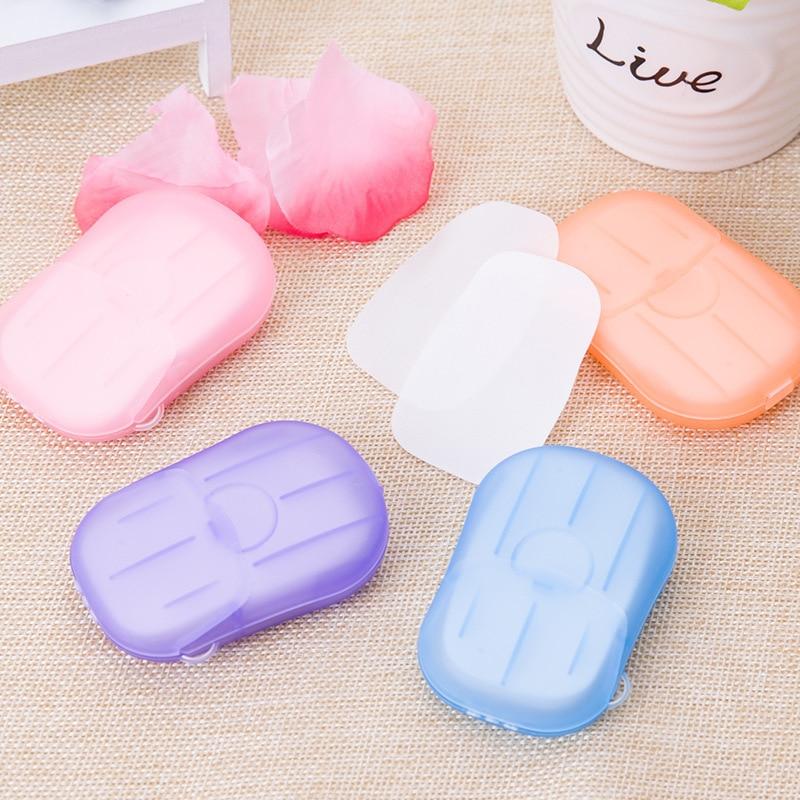 Portable Disposable Paper Soap Packs for Travel