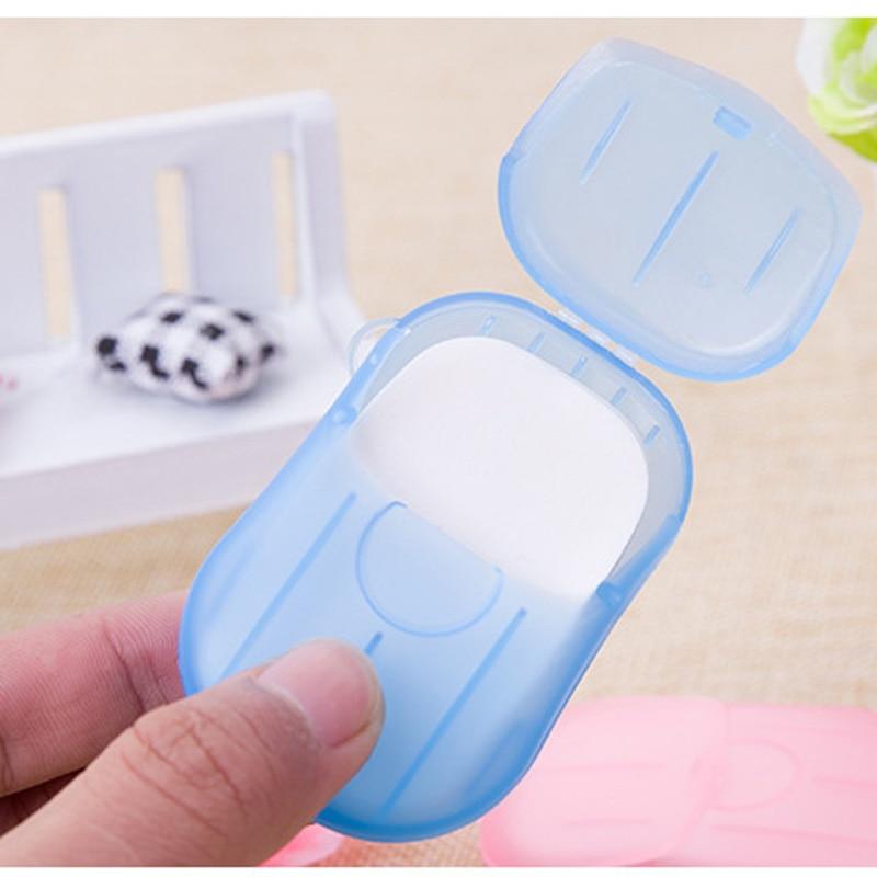 Portable Disposable Paper Soap Packs for Travel