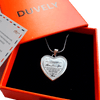 Load image into Gallery viewer, From Mom to Daughter - Heart Necklace