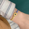 Load image into Gallery viewer, Ukraine Sunflower Bracelet