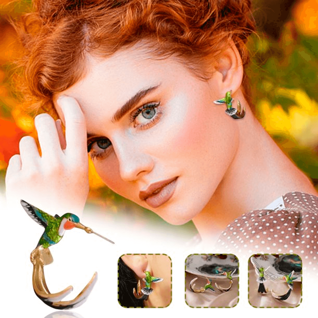Pretty Hummingbird Earrings