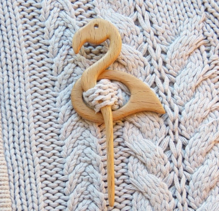 WoodPet™ Wooden Animal Pattern Brooch Pen