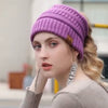 Load image into Gallery viewer, DIVA™ Soft Knit Ponytail Beanie