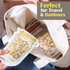 Reusable Mason Bottle Ziplock Bags