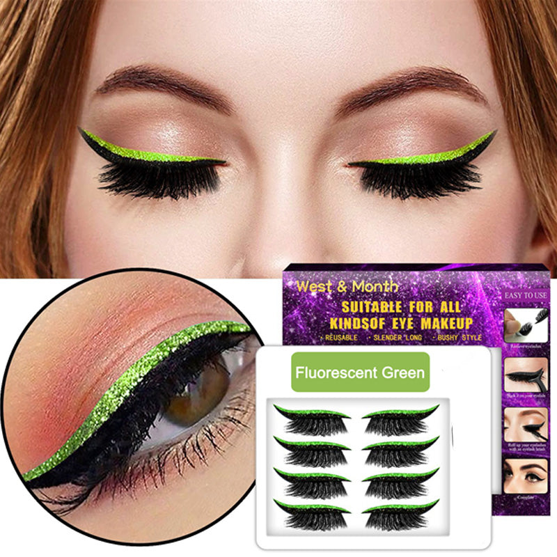 LAYD™ Reusable Eyeliner and Eyelash Stickers (4 PAIR)