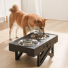 Load image into Gallery viewer, Adjustable Elevated Dog Bowls