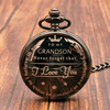 Load image into Gallery viewer, Pocket watch for grandson